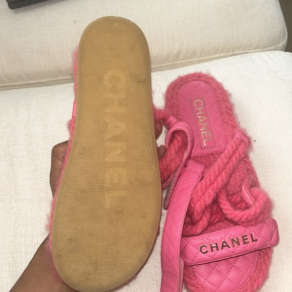 Chanel Cord string Lambskin sandals - Picture 5 of 7